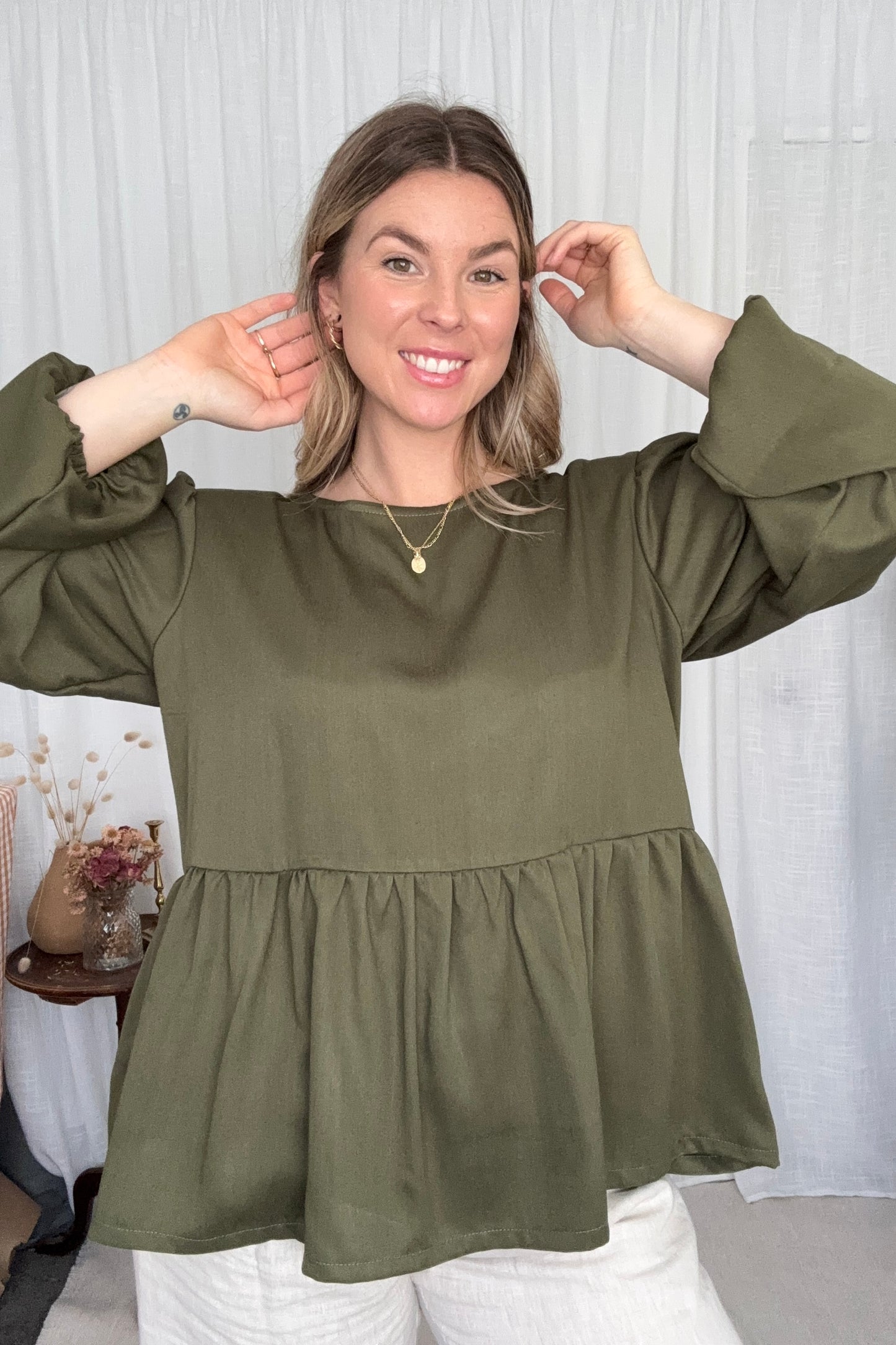 Ava Blouse - L