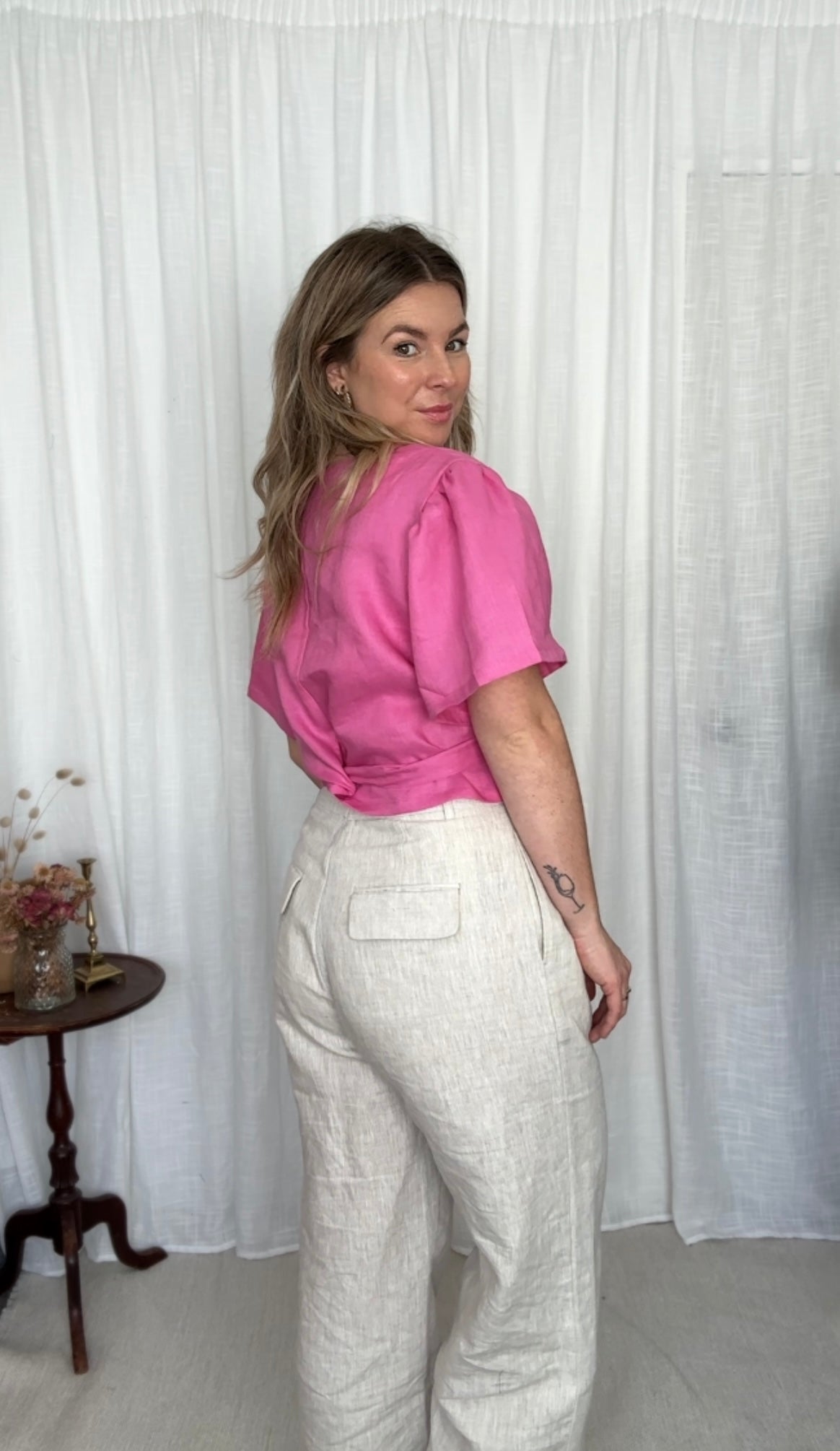 Bubblegum Blouse - L