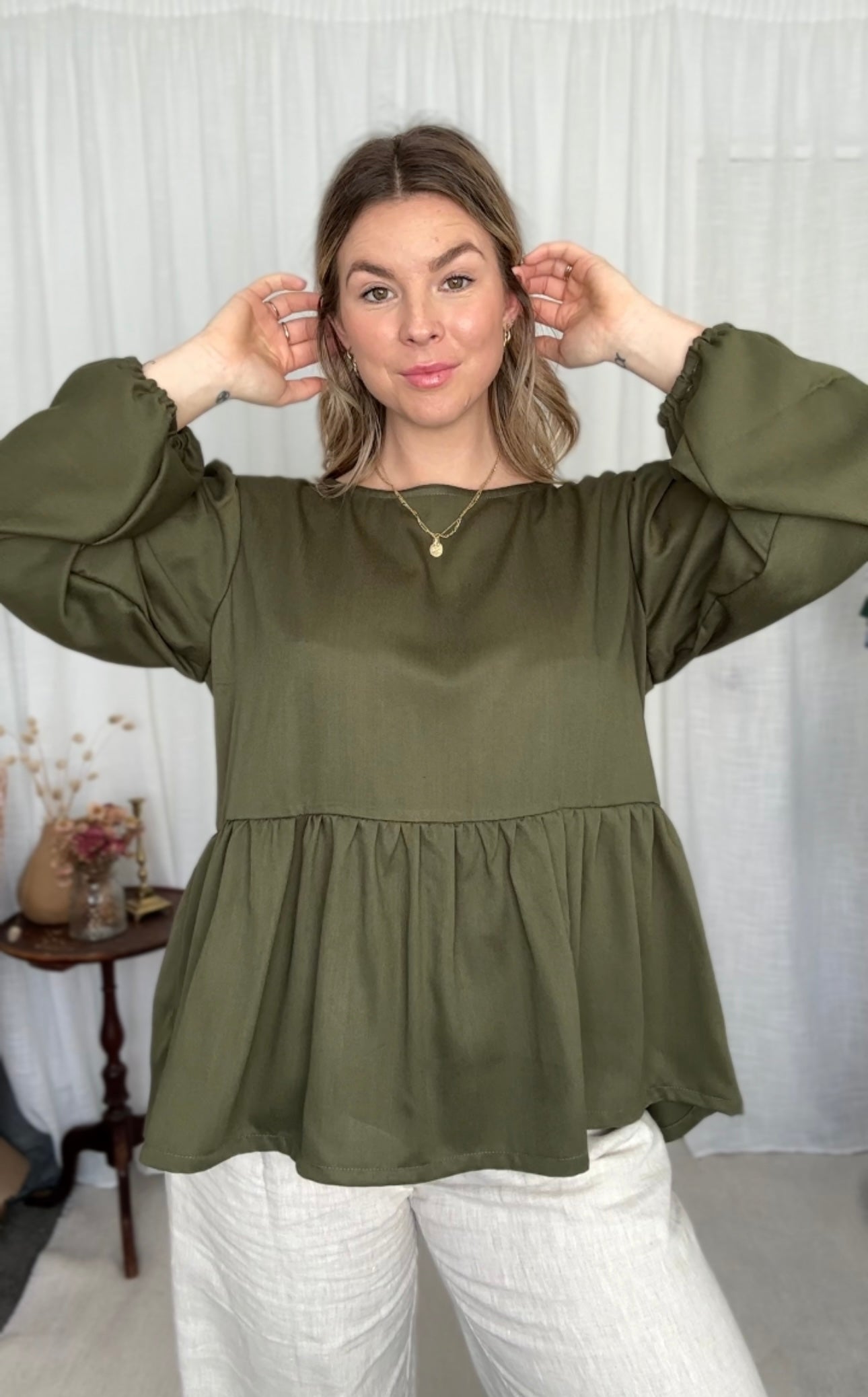 Ava Blouse - L