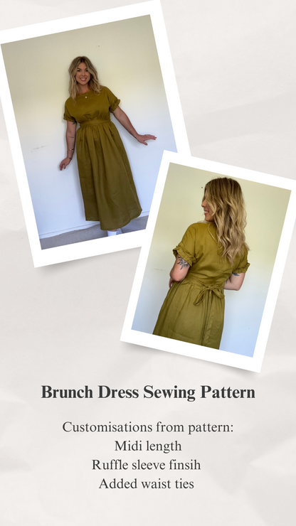 Brunch Dress Sewing Pattern