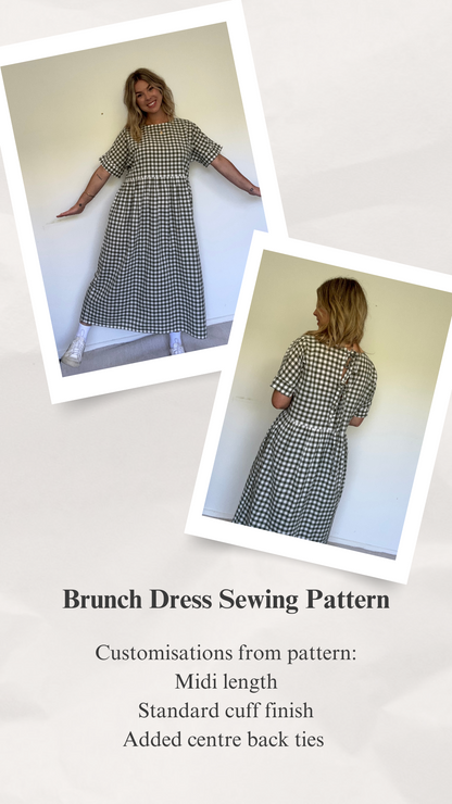 Brunch Dress Sewing Pattern