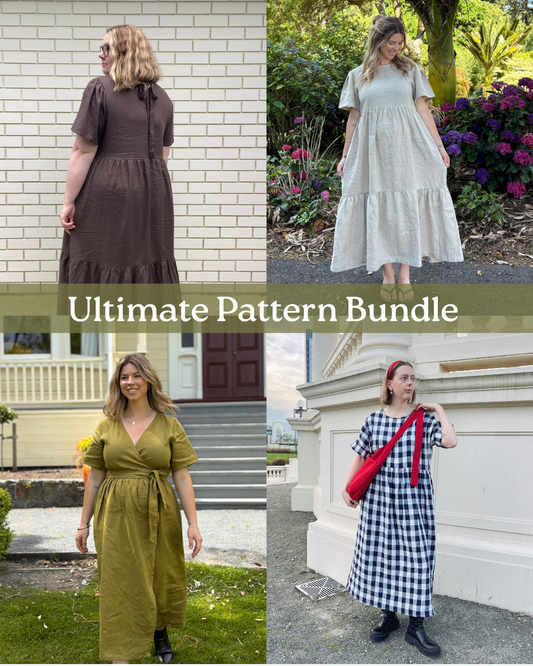 Ultimate Pattern Bundle: Brunch Dress, Ollie Dress & Wrap Dress