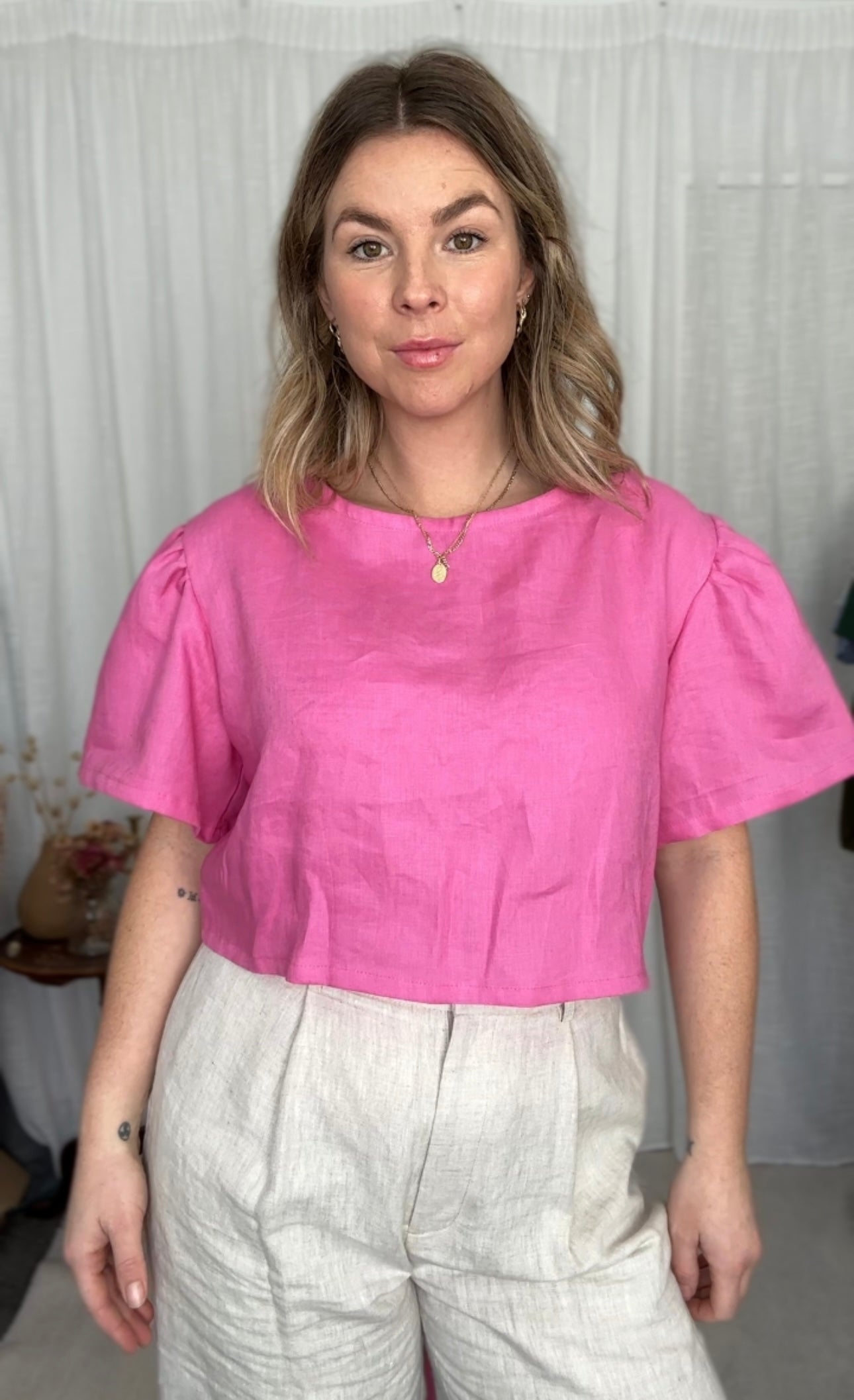 Bubblegum Blouse - L