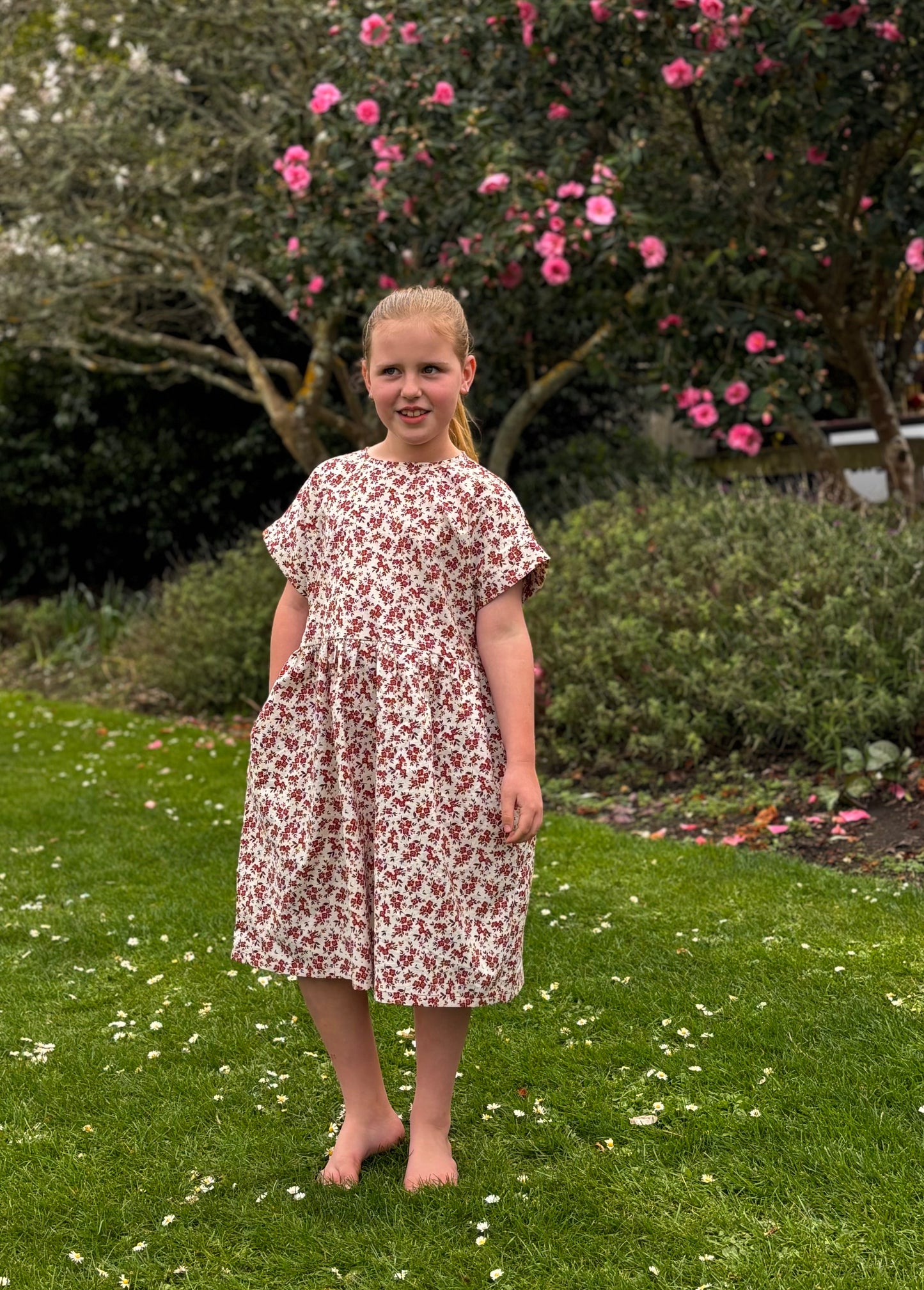 Girls Brunch Dress - Ditsy Floral