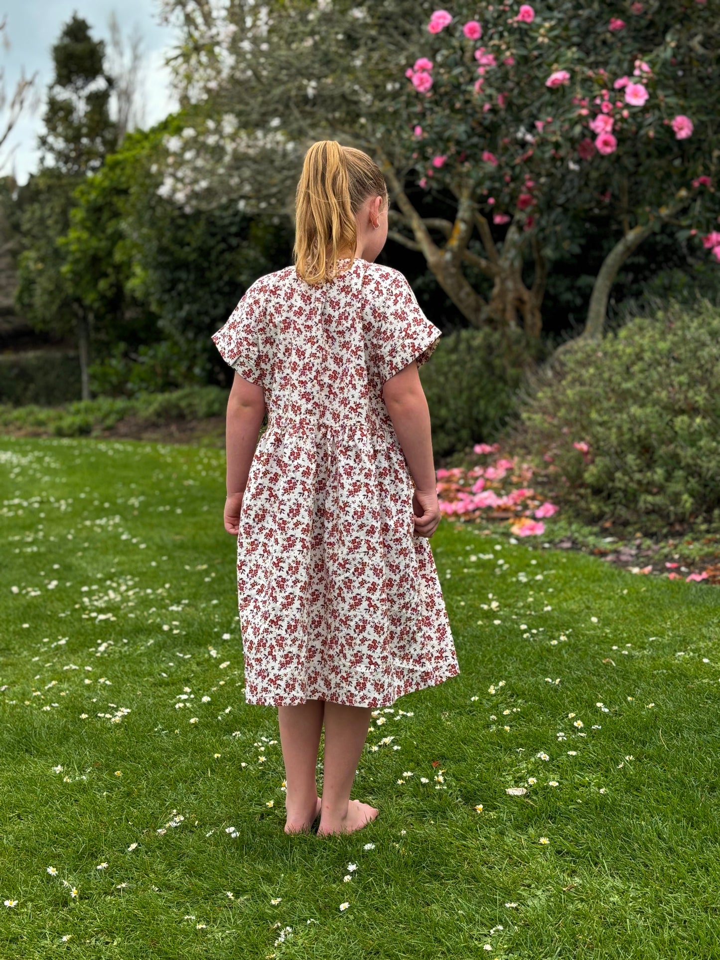 Girls Brunch Dress - Ditsy Floral