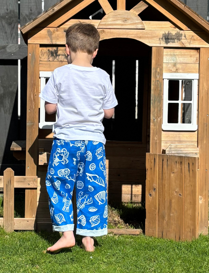 Picnic Pants - Beach Print