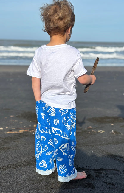 Picnic Pants - Beach Print