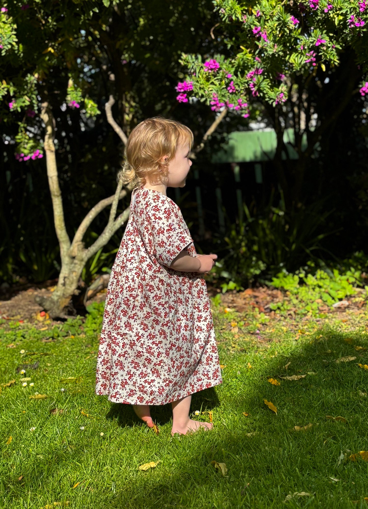 Girls Brunch Dress - Ditsy Floral