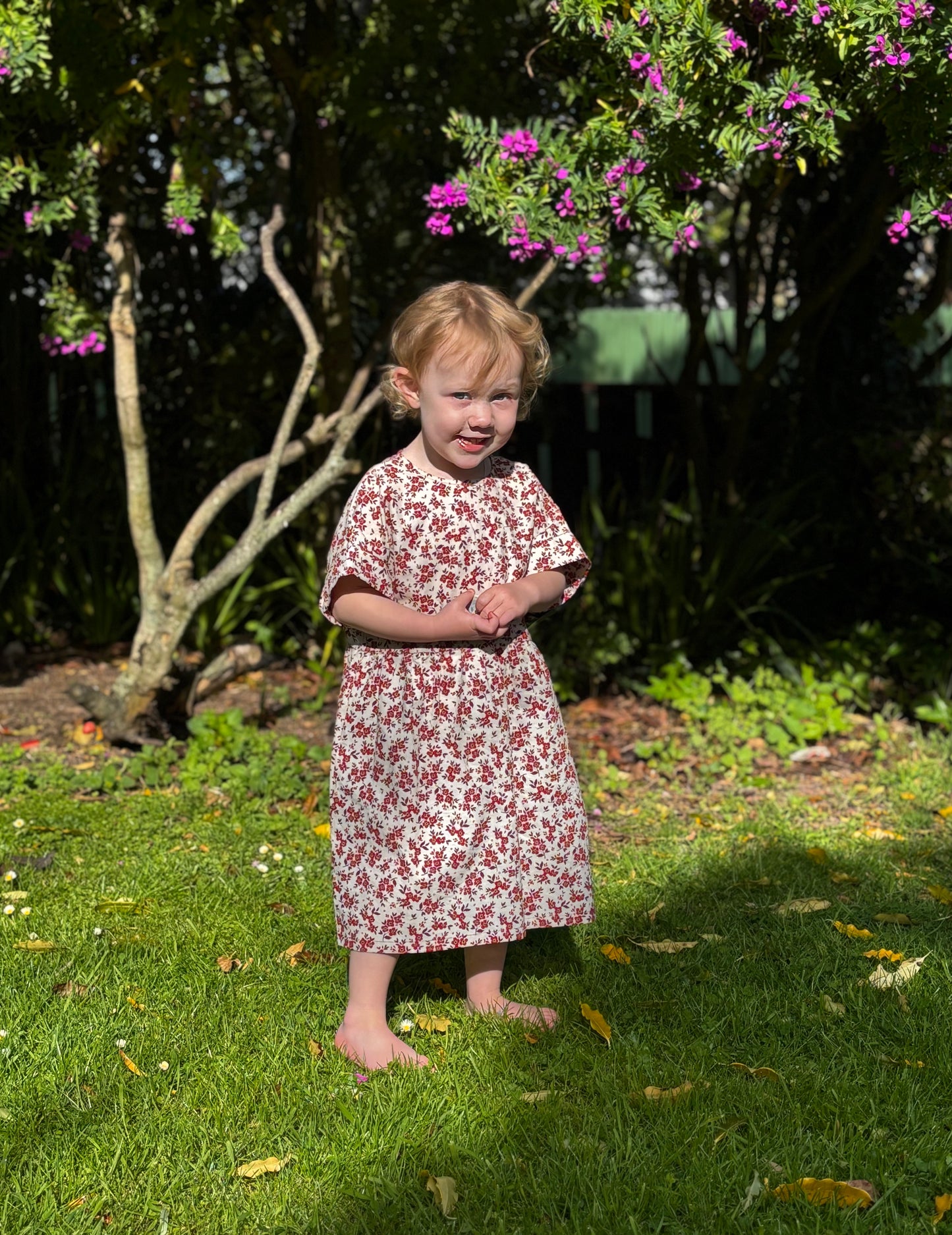 Girls Brunch Dress - Ditsy Floral