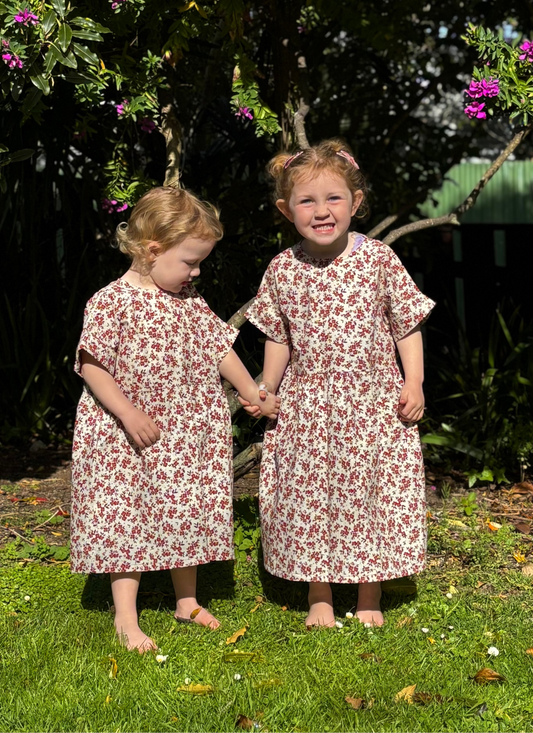 Girls Brunch Dress Sewing Pattern