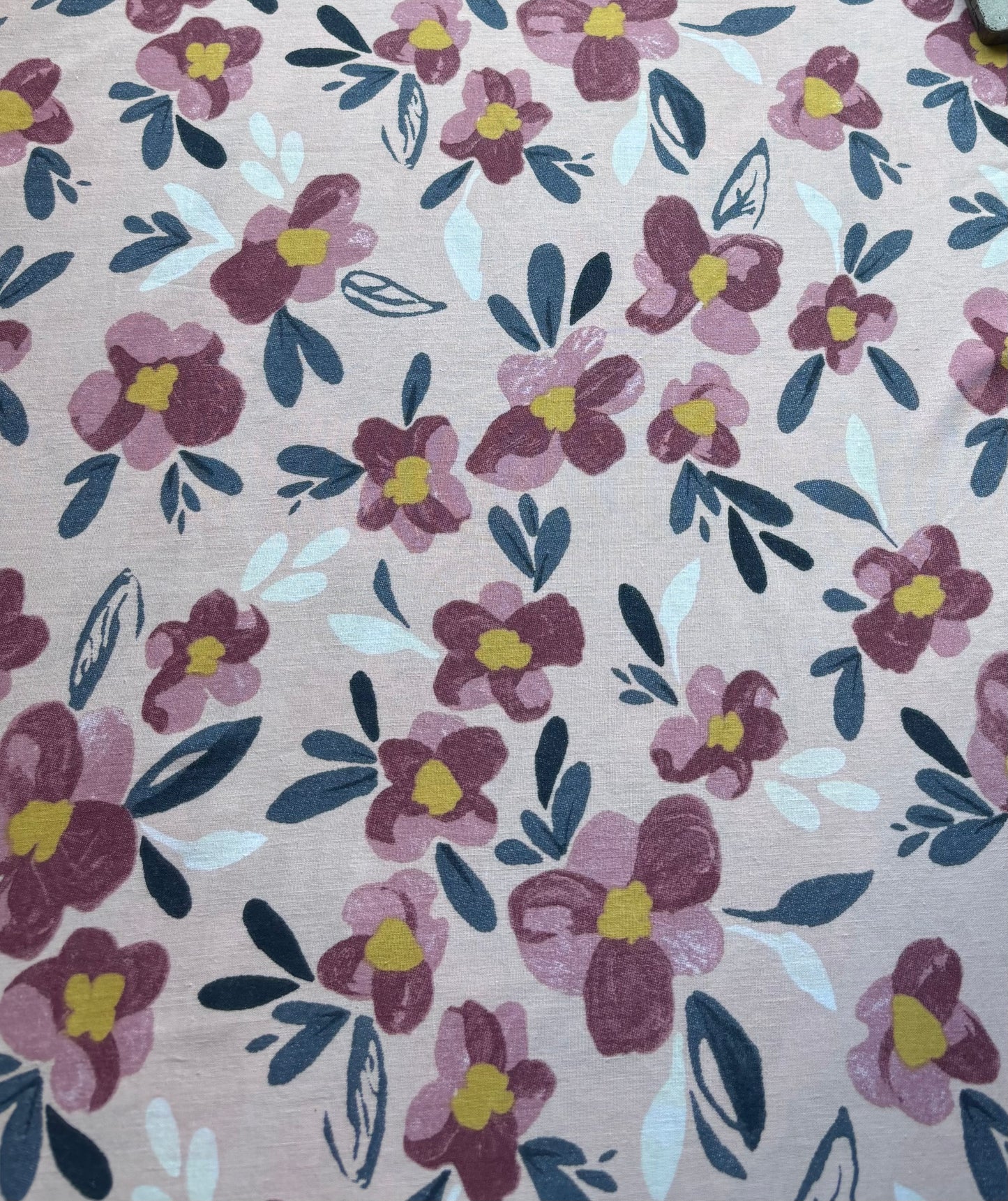 Purple Wildflower Fabric