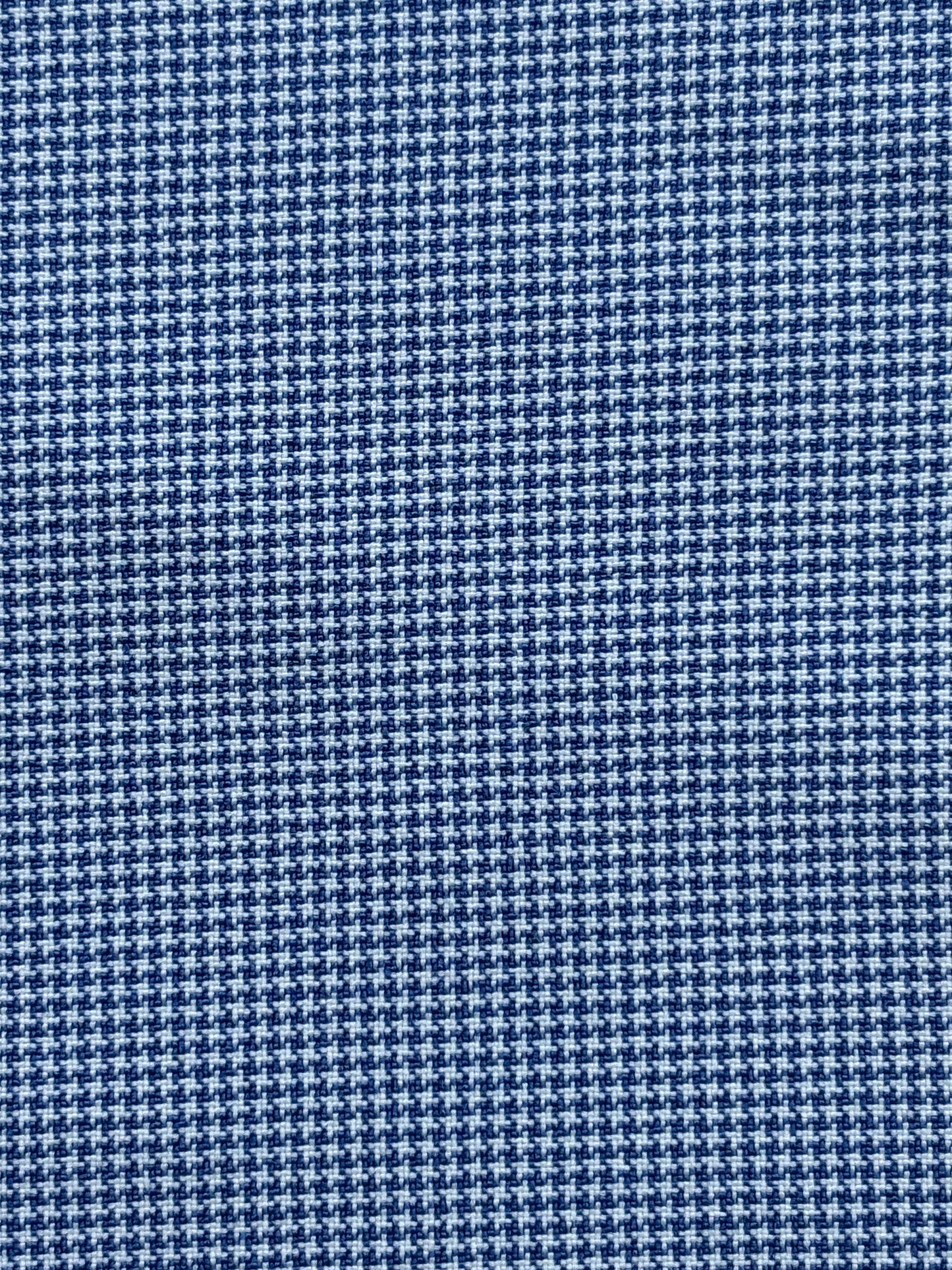 Houndstooth Blue Fabric