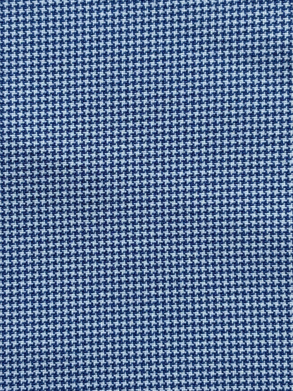 Houndstooth Blue Fabric