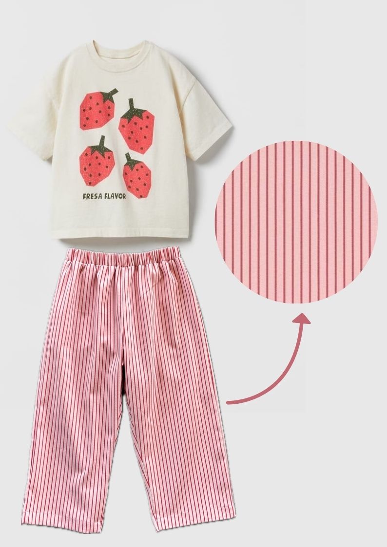Picnic Pants - Candy Stripe